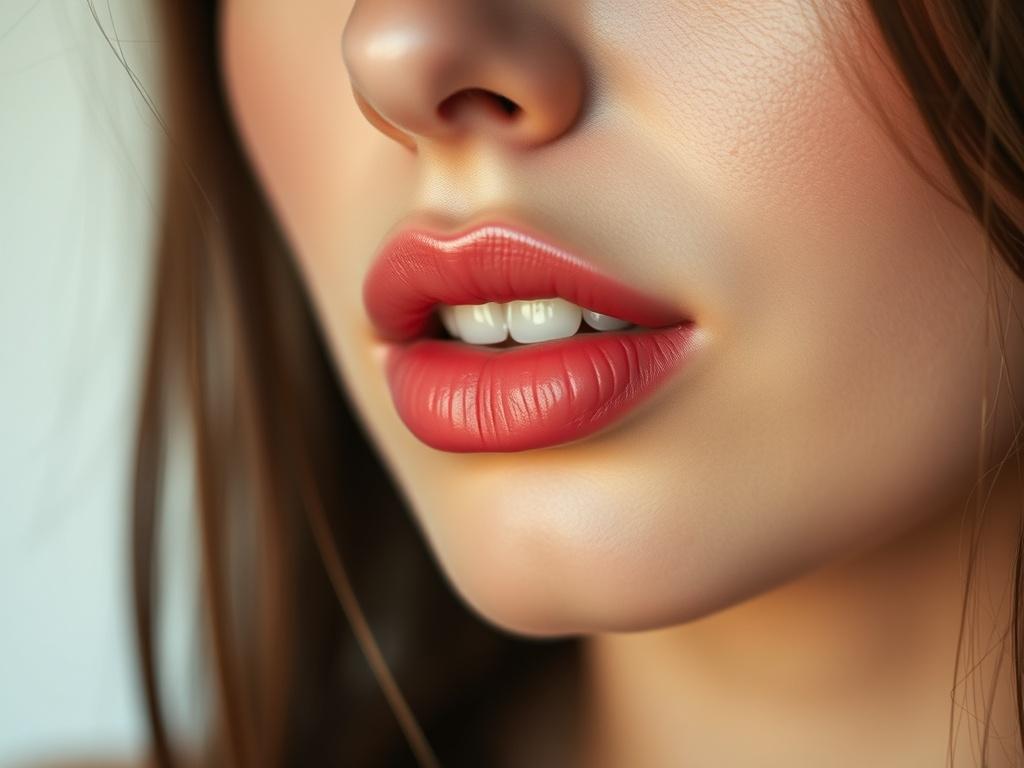 beautiful women's lipsфото