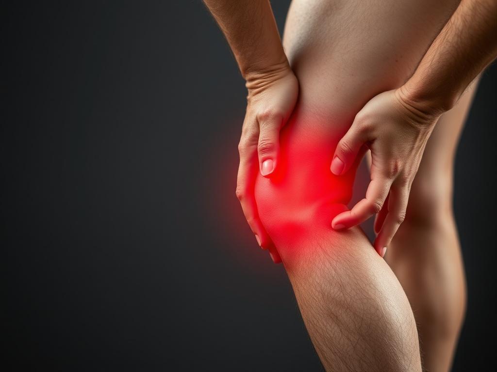 sharp pain in the knee sharp pain in the kneeфото